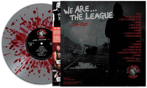 The Anti-Nowhere League - We Are The League - Splatter Silver Red (Vinyl)