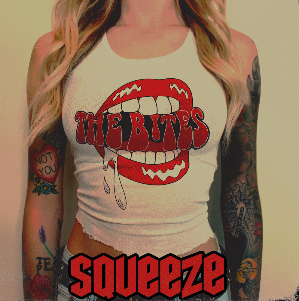 the album cover for The Bites - Squeeze [LP]