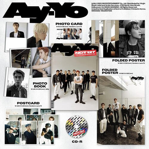 NCT 127 - 4thアルバム リパッケージ 'Ay-Yo' [B Ver.] (CD)