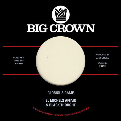 El Michels Affair y Black Thought - Glorious Game B/w Grateful (Vinilo)