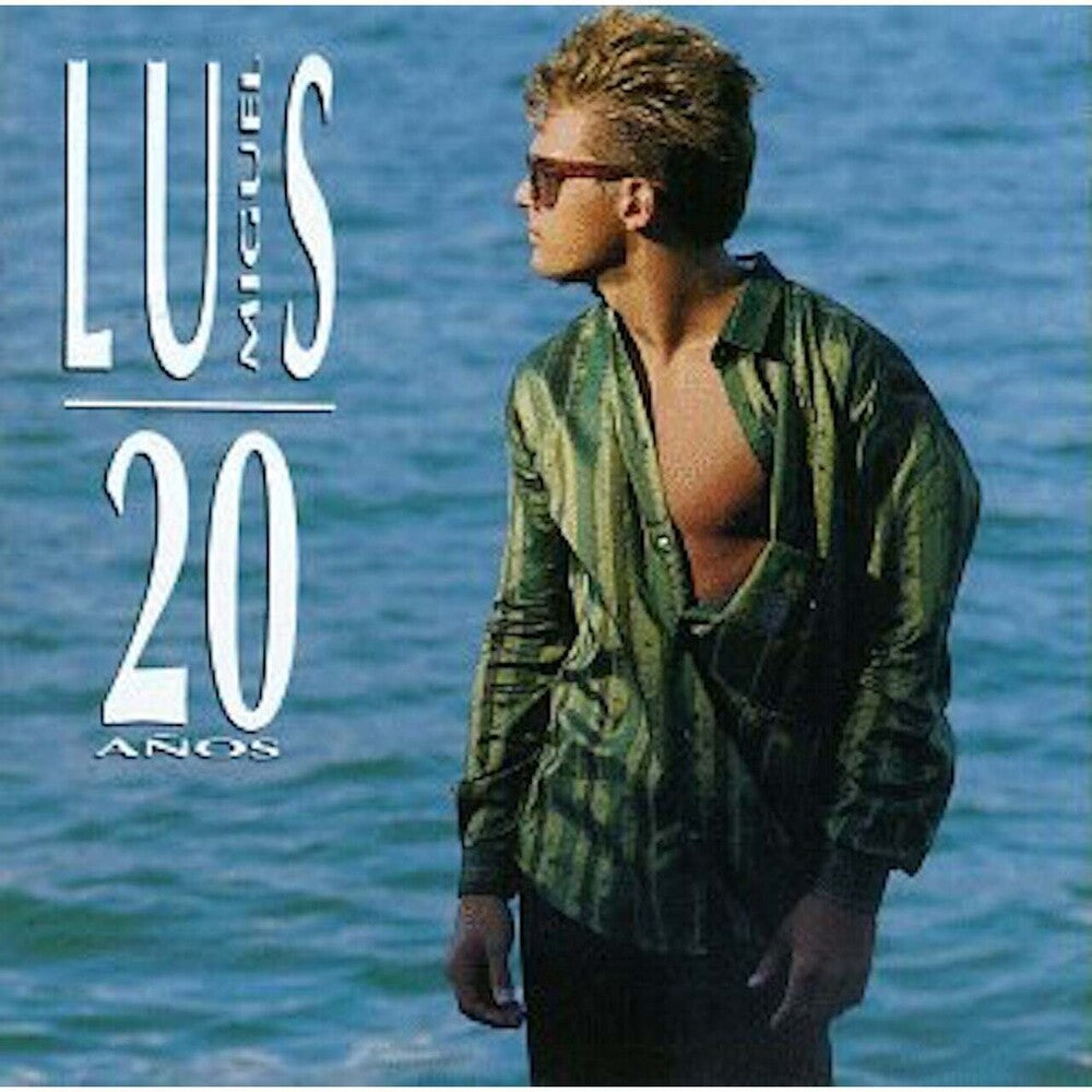 the album cover for Luis Miguel - 20 Anos