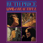 the album cover for Ruth Price - Live And Beautiful (Mod)
