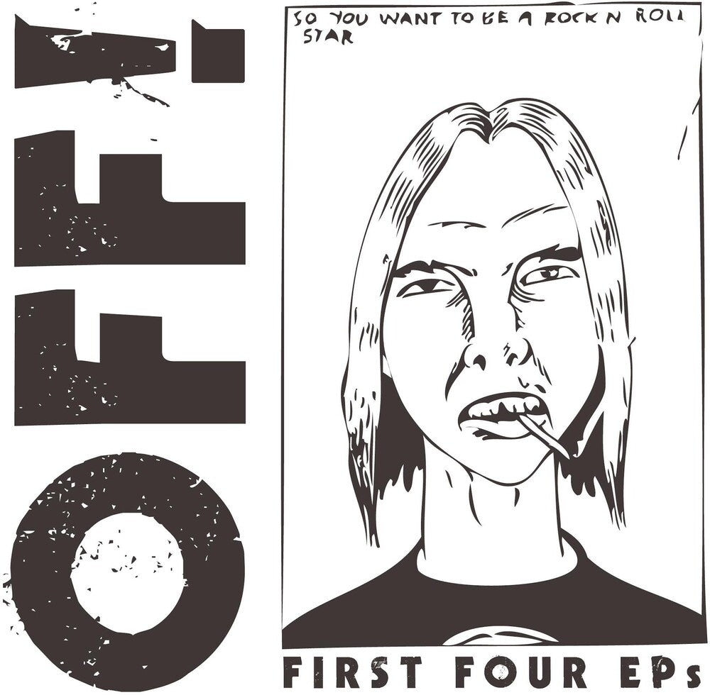 the album cover for Off - First Four Eps