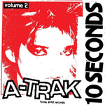the album cover for A-Trak - 10 Seconds Vol. 2 [Limited Edition Red Vinyl]