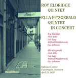 the album cover for Roy Eldridge/ Fitzgerald,Ella - In Concert