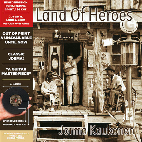 Jorma Kaukonen - La tierra de los héroes (CD)