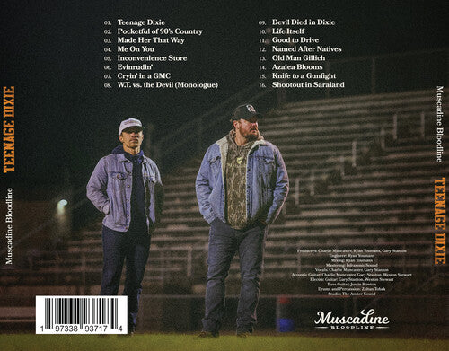 Línea de sangre Muscadine - Teenage Dixie (CD)