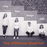 the album cover for Grieg / Maier / Zilliacus Quartet - String Quartets