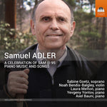 the album cover for Adler / Goetz / Melton - Celebration Of Sam At 95 - Piano Music & Songs