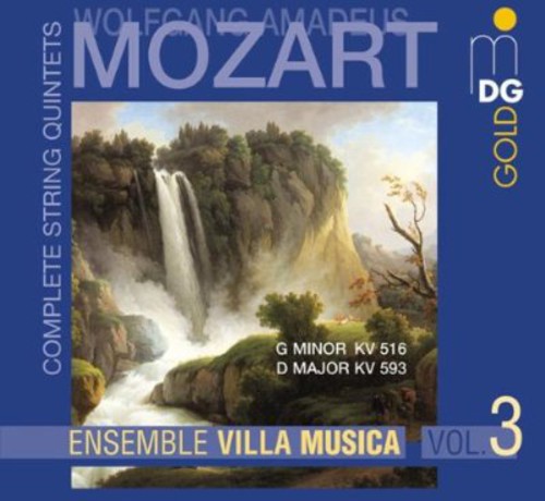 the album cover for W.A. Mozart - Quintets 3