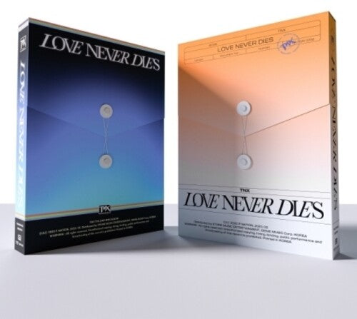 TNX - Love Never Dies - Random Cover - incl. 140pg Photobook, 16pg Sum Photobook, Photocard, Poster, Sticker Set, Photo Package + Warranty Card (CD)