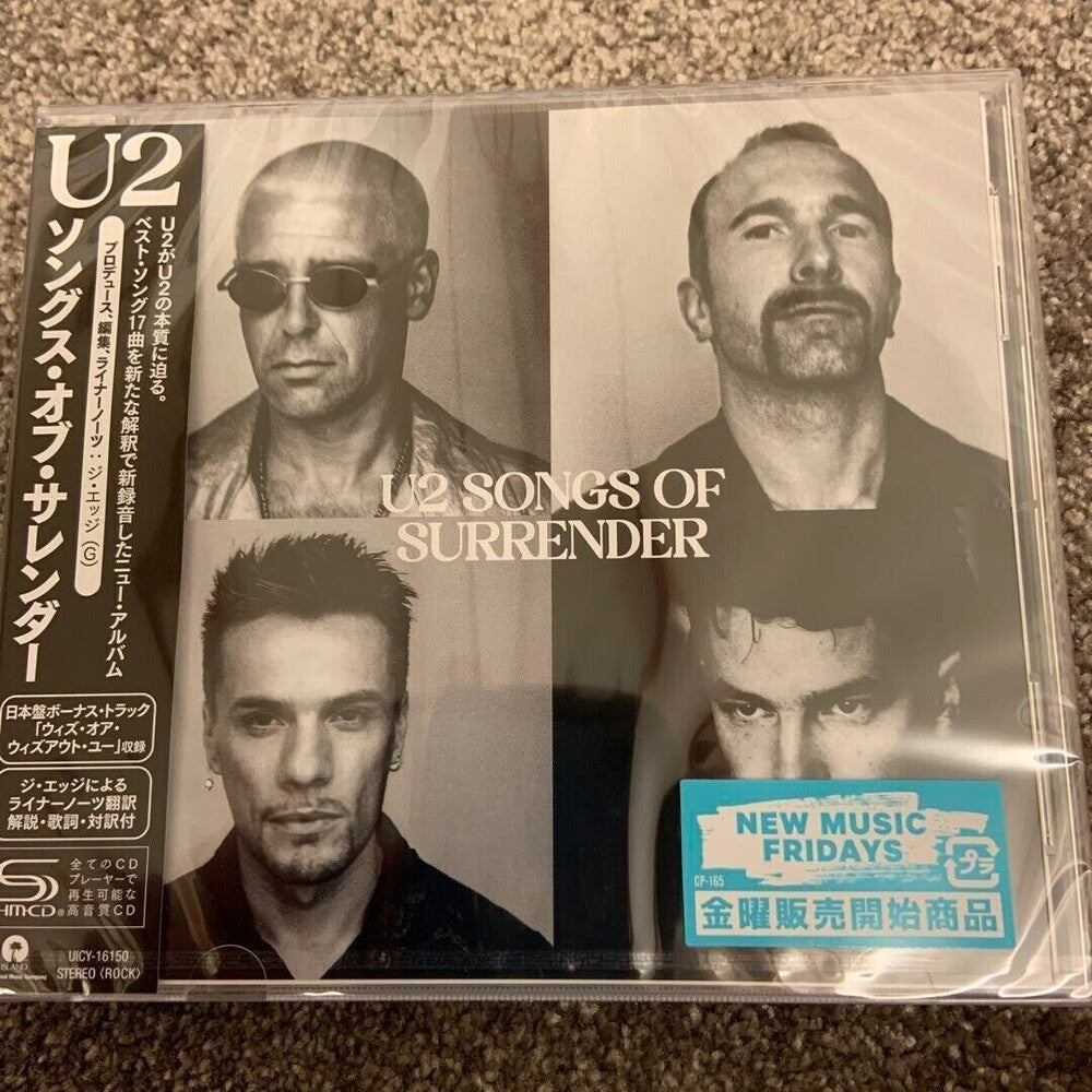 the album cover for U2 - Songs Of Surrender (Bonus Track) [Import Limited Edition]