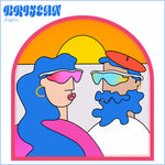 Brijean - Angelo - Pink & Blue (Vinyl)