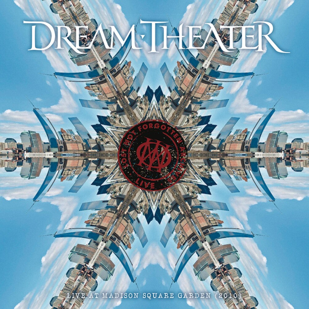 the album cover for Dream Theater - Lost Not Forgotten Archives: Live at Madison Square Garden 2010 [Translucent Green 2LP/CD]