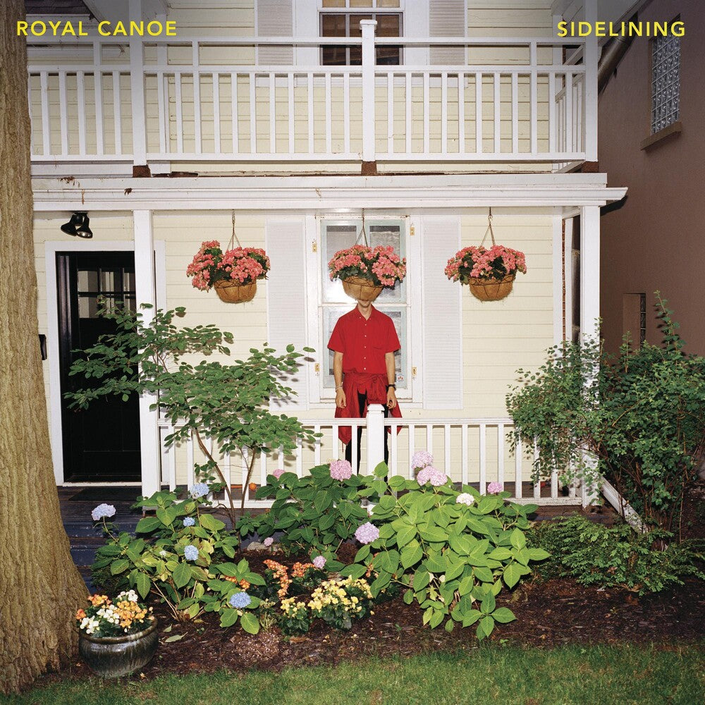 the album cover for Royal Canoe - Sidelining [Colored Vinyl] (Grn) (Spla)