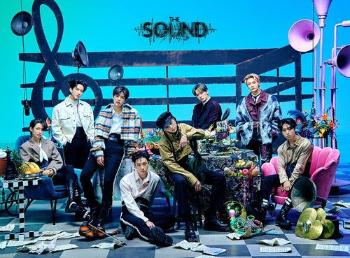 Stray Kids - Sound - バージョンB - スペシャルジン、32ページフォトブック、フォトカード2枚（CD）付き