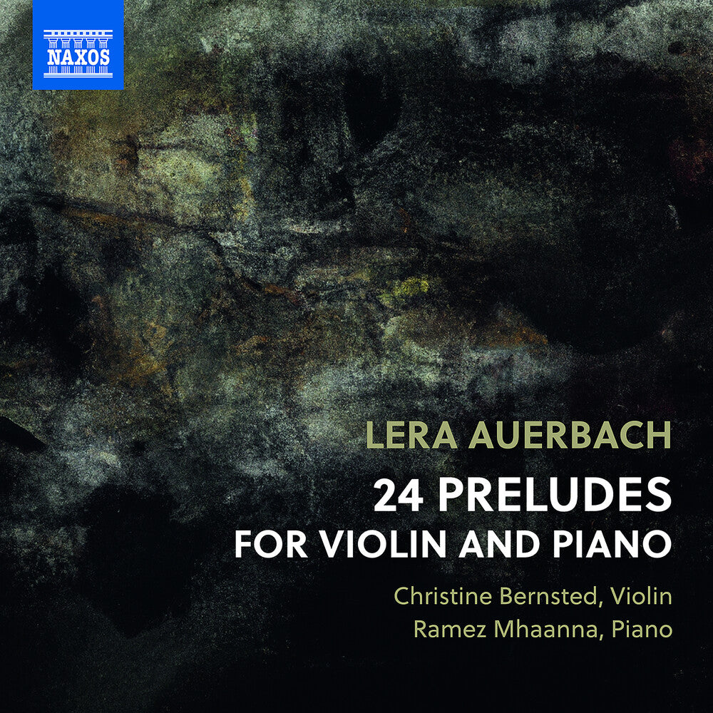 the album cover for Auerbach / Bernsted / Mhaanna - 24 Preludes For Violin & Piano