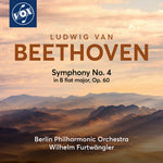the album cover for Beethoven / Berlin Philharmonic Orchestra - Symphony No. 4 In B Flat Major