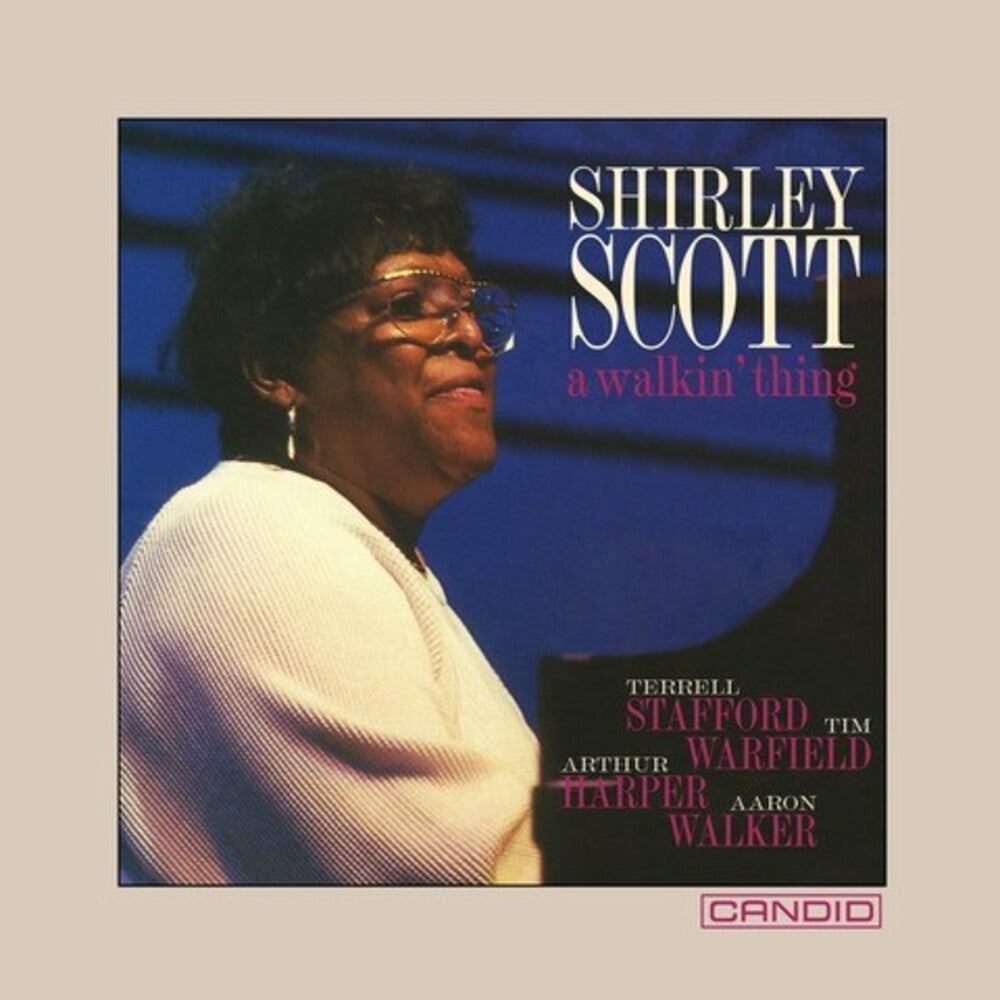 the album cover for Shirley Scott - Walkin Thing [Remastered]