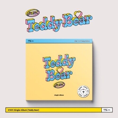 Stayc - Osito de peluche - Digipak - Incluye fotolibro, pegatina de foca y tarjeta fotográfica (CD)