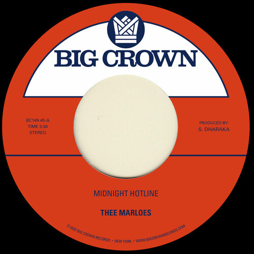 Thee Marloes - Midnite Hotline B/w Beri Cinta Waktu (Vinyl)