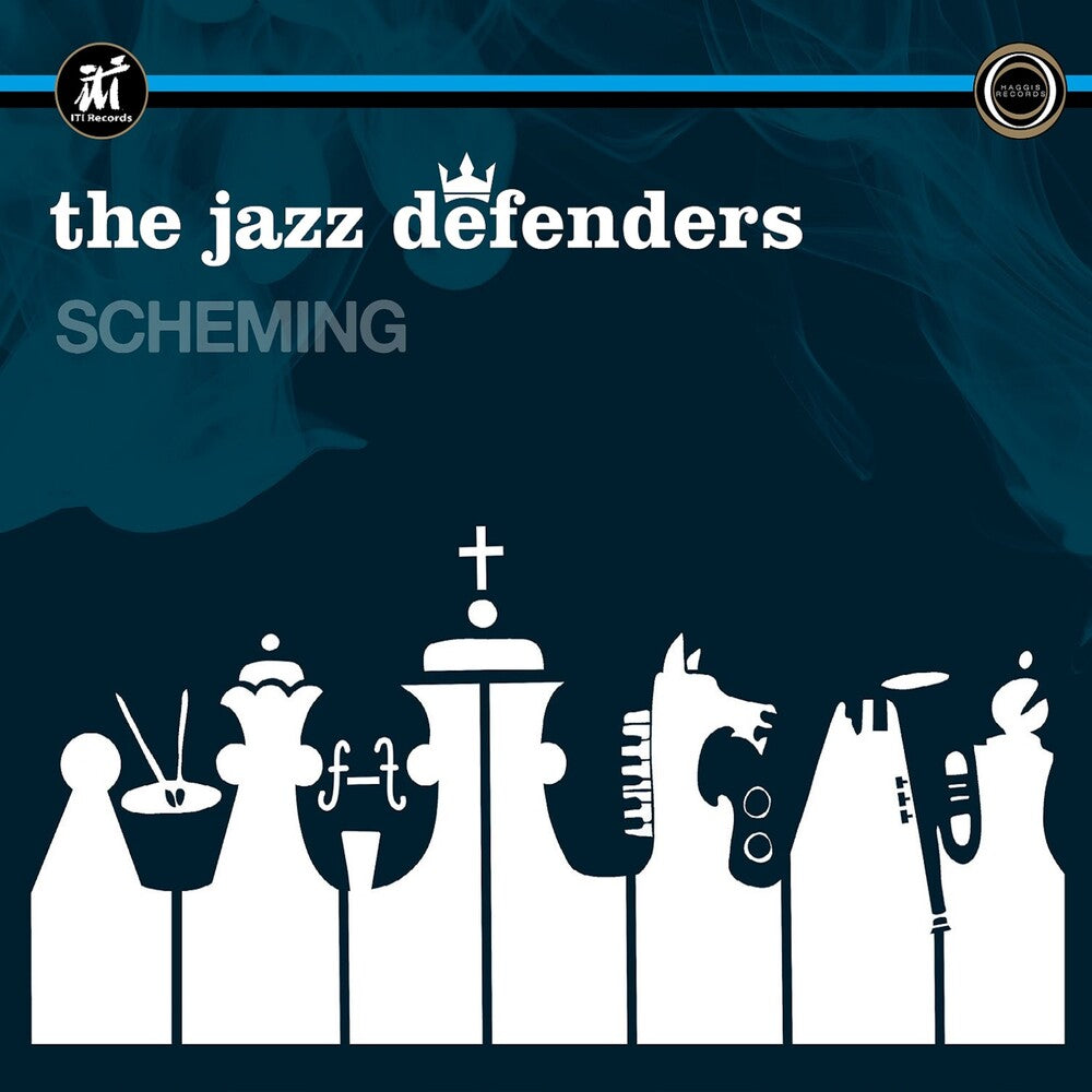the album cover for Jazz Defenders - Scheming