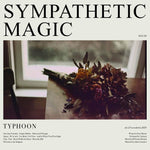 the album cover for Typhoon - Sympathetic Magic [Indie Exclusive Limited Edition Translucent Brown & Opaque Sage Green LP]