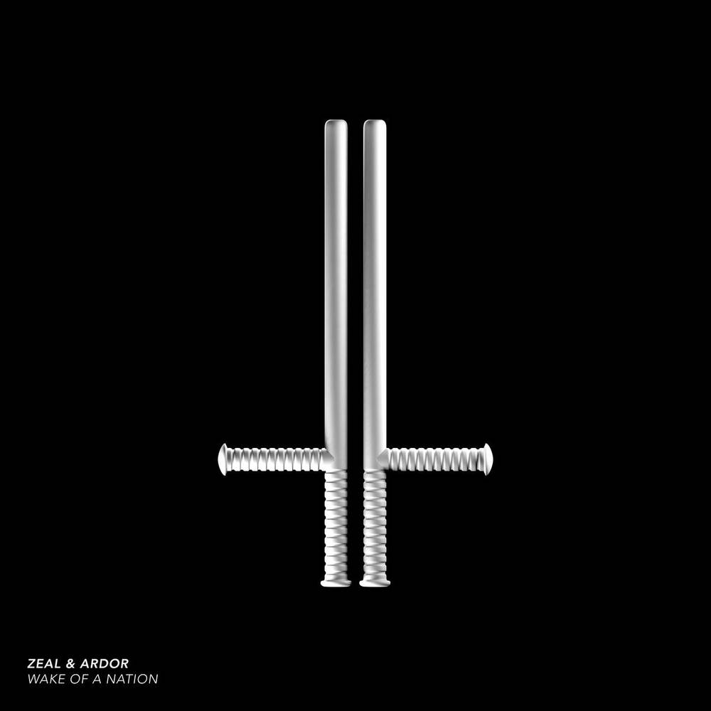 the album cover for Zeal & Ardor - Wake Of A Nation [Indie Exclusive Limited Edition Crystal Clear LP]