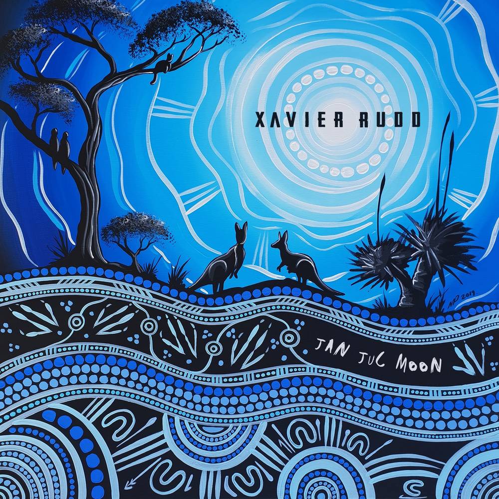 Record Rudd Photo Xavier Rudd - Jan Juc Moon (Indie Exclusive Limited Edition Blue 2LP ...