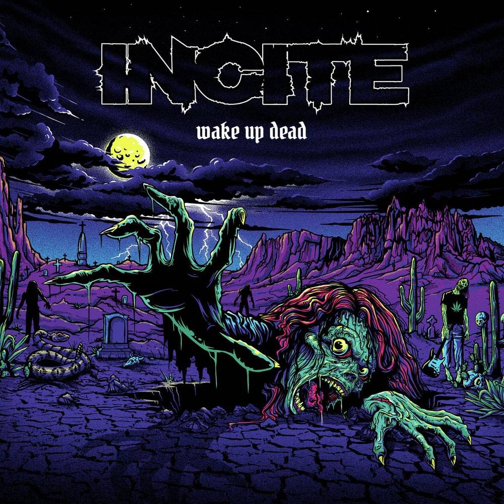 the album cover for Incite - Wake Up Dead [LP]