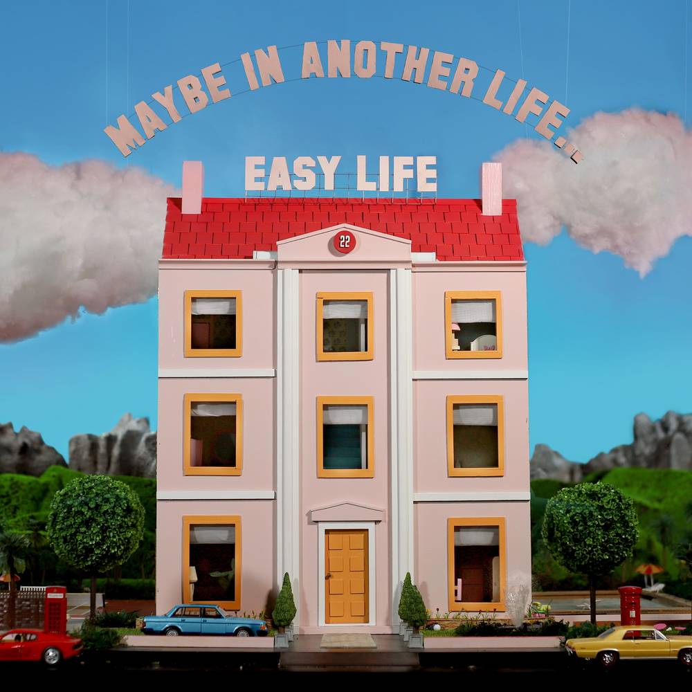 the album cover for Easy Life - MAYBE IN ANOTHER LIFE [Indie Exclusive Limited Edition Pink LP]