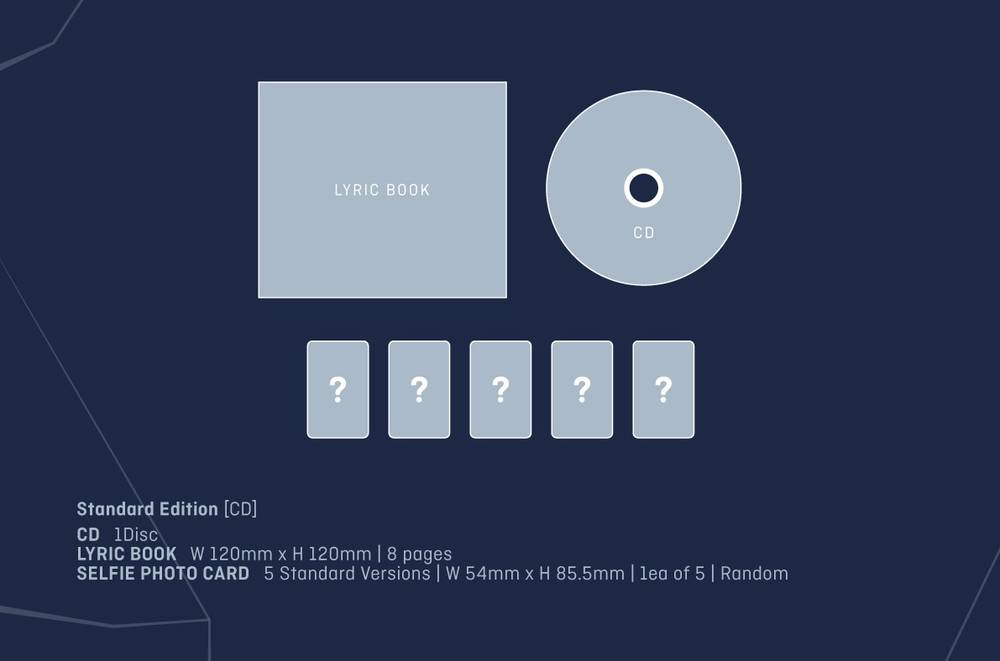 the album cover for TOMORROW X TOGETHER - GOOD BOY GONE BAD [Standard Edition CD]