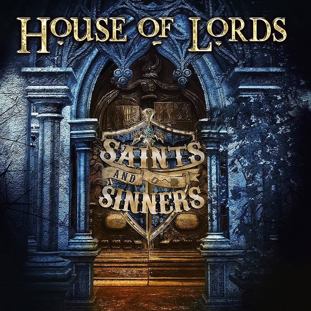 the album cover for House Of Lords - Saints And Sinners [LP]