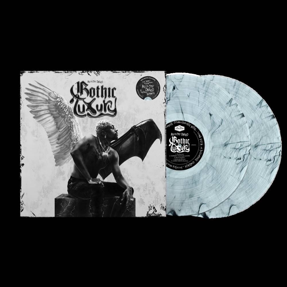 the album cover for Meechy Darko - Gothic Luxury [Indie Exclusive Limited Edition Clear Smoke 2LP]