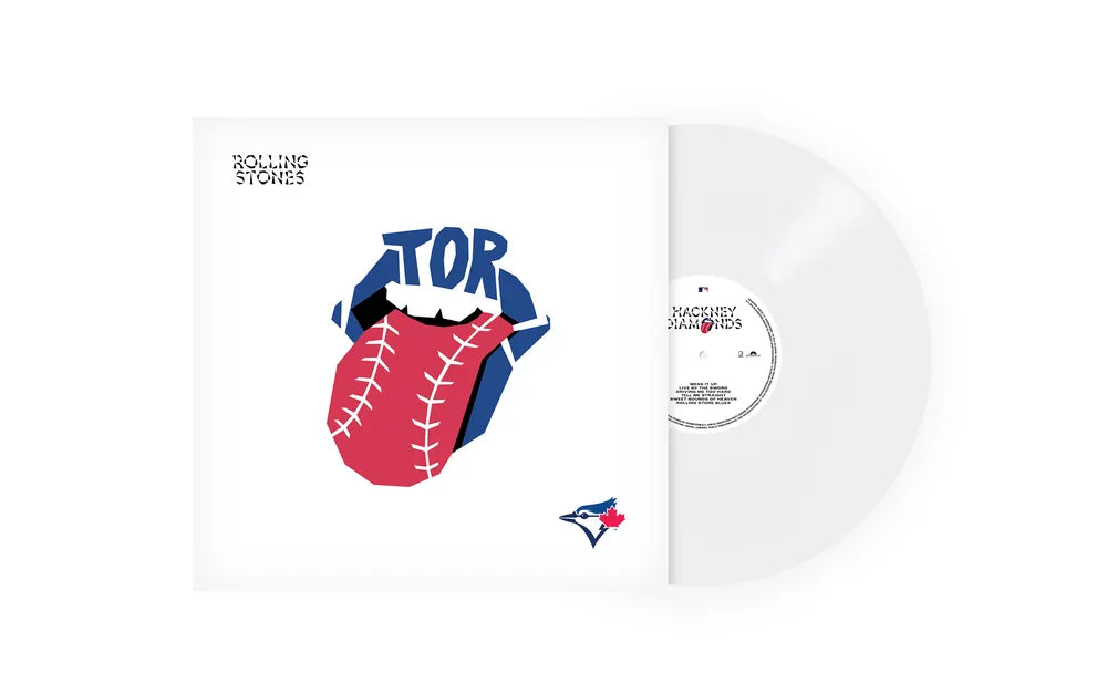 the album cover for The Rolling Stones - Hackney Diamonds [Toronto Blue Jays LP]