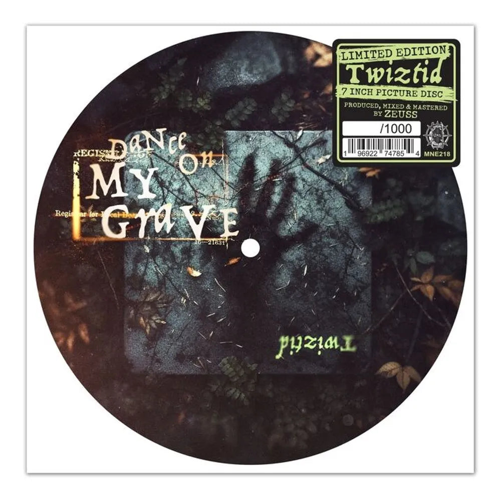 the album cover for Twiztid - Dance On My Grave / Fed Up [Limited Edition] (Pict) [Indie Exclusive]