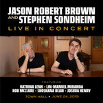 the album cover for Jason Robert Brown, Stephen Sondheim - Jason Robert Brown and Stephen Sondheim: Live in Concert [LP]