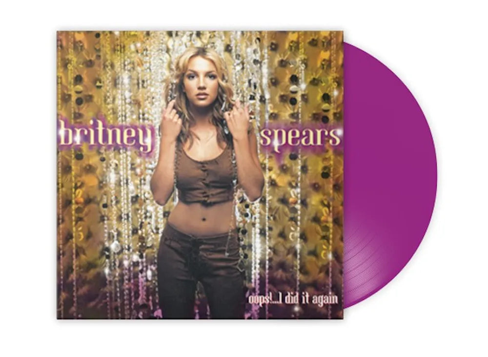 the album cover for Britney Spears - Oops I Did It Again - Purple Vinyl [Colored Vinyl] (Purp)