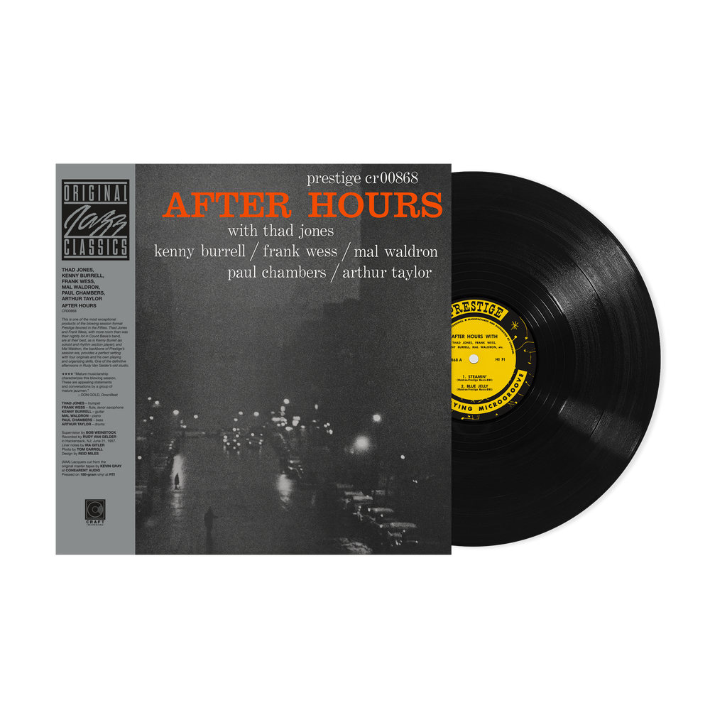 the album cover for Thad Jones, Frank Wess, Kenny Burrell, Mal Waldron - After Hours (Original Jazz Classics Series)-[180g LP]