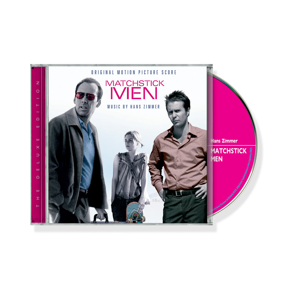 the album cover for Hans Zimmer - Matchstick Men - O.S.T. [Deluxe]