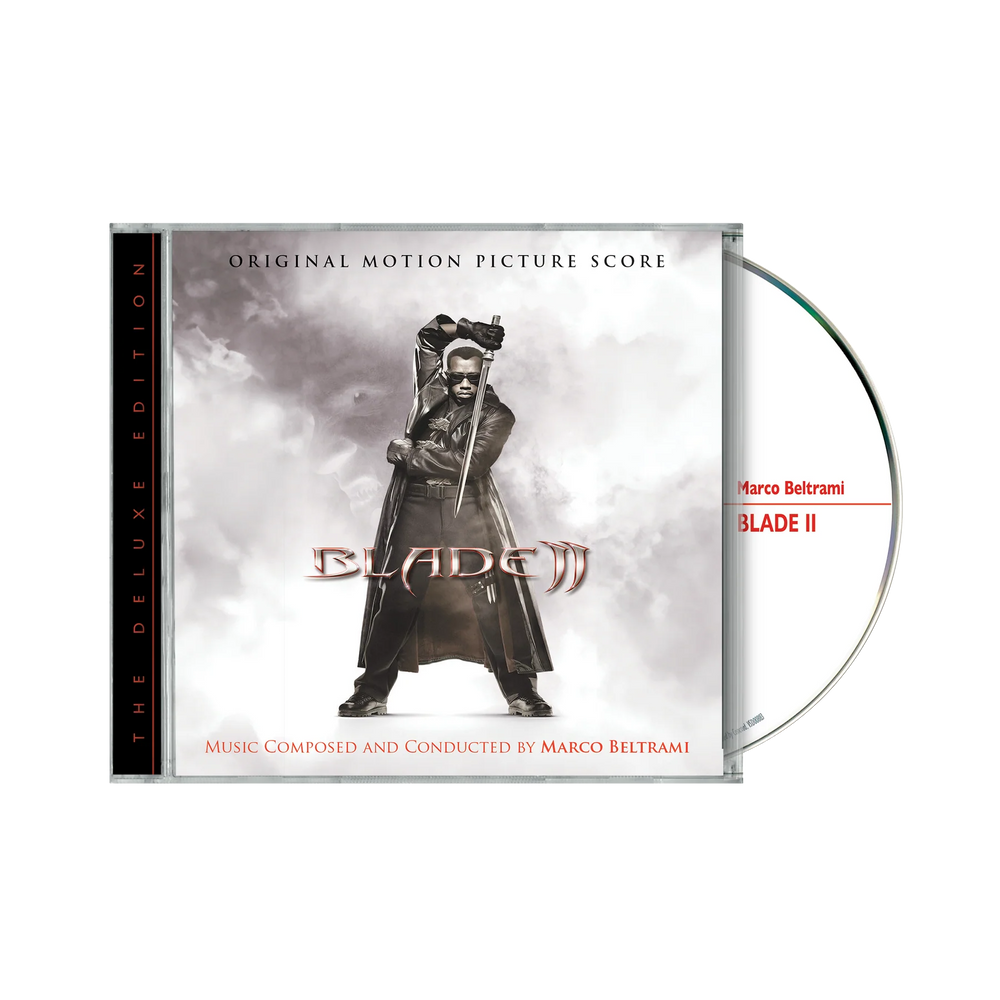 the album cover for Marco Beltrami - Blade II (Original Soundtrack) [Deluxe 2CD]