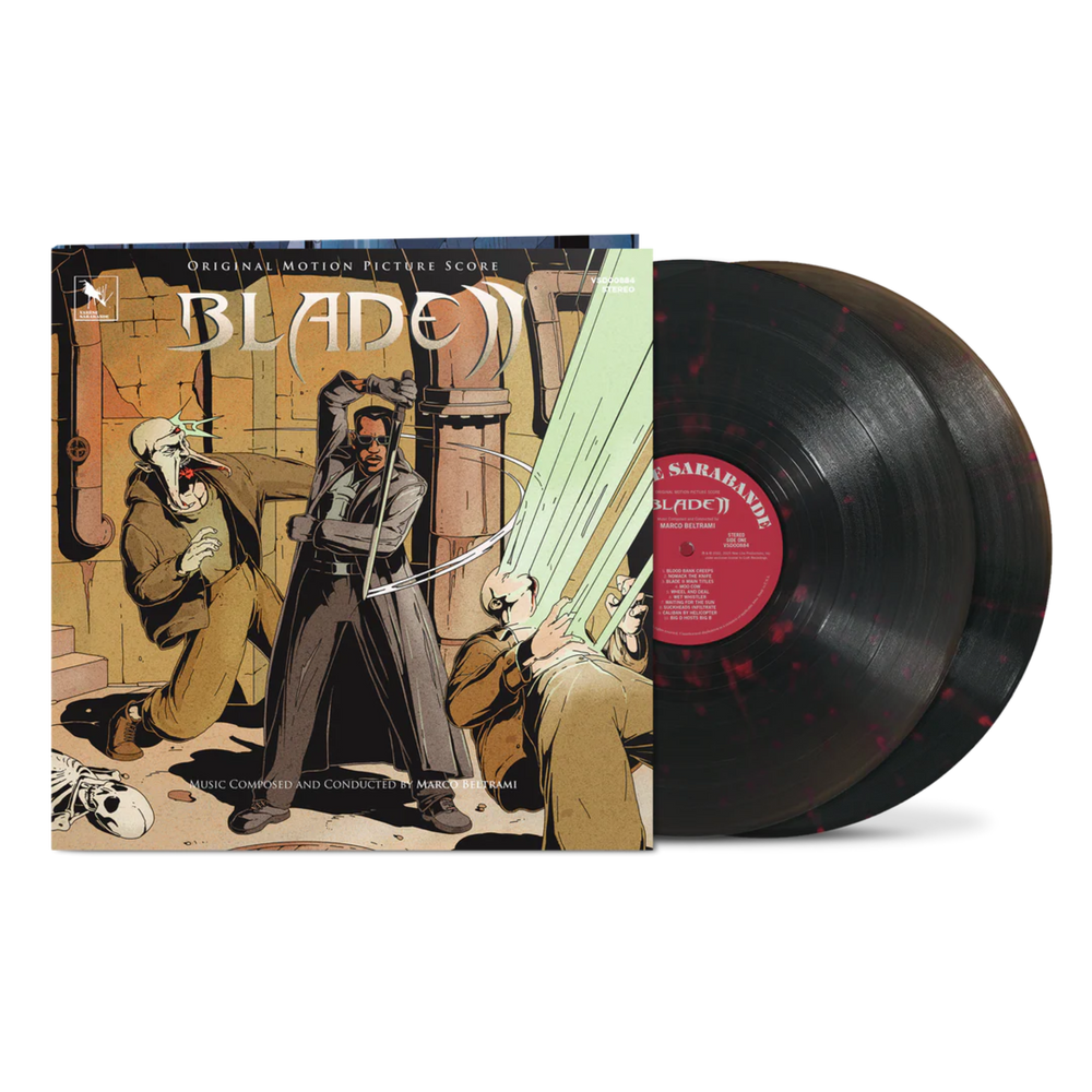 the album cover for Marco Beltrami - Blade II (Original Soundtrack) [2LP]