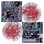 the album cover for Mark Isham - Blade (Original Soundtrack) [Blood Splatter Clear vinyl]