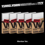 the album cover for ITZY - Tunnel Vision [Member Ver.] (Post) (Stic) (Pcrd)