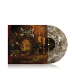 the album cover for Mayhem - Liturgy Of Death [Indie Exclusive Black Ice Ghost Colored Vinyl & LP-Booklet]