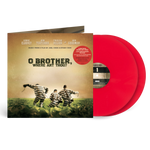 the album cover for Various Artists - O Brother, Where Art Thou? (Original Motion Picture Soundtrack) - 25th Anniversary [Indie Exclusive Dapper Dan Red]