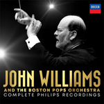 the album cover for John Williams/ Boston Pops Orchestra - Complete Philips Recordings [21 CD Box Set]