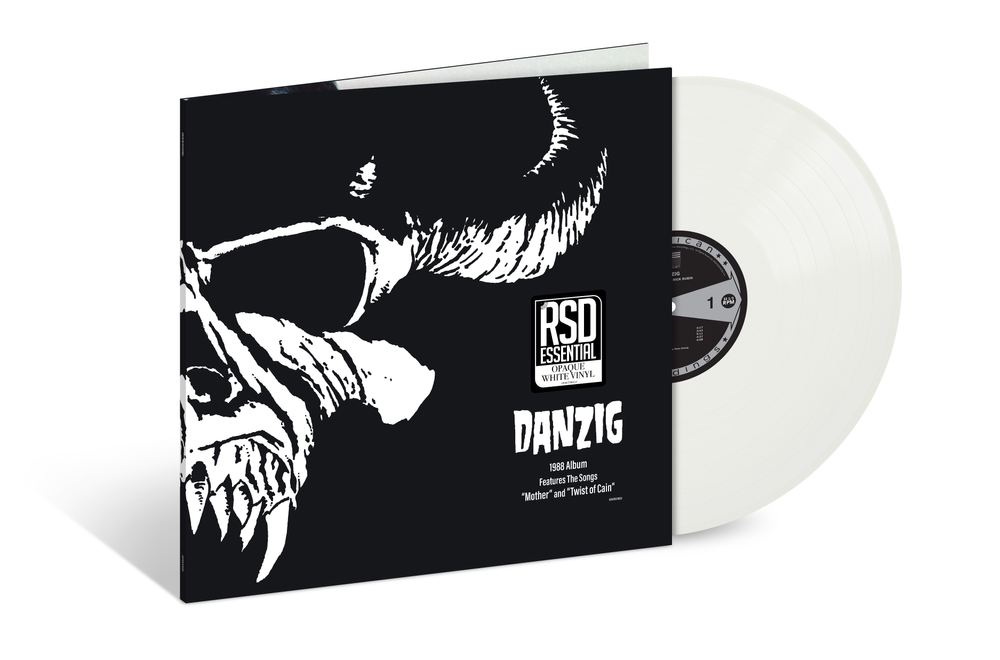 the album cover for Danzig - Danzig[RSD Essential Opaque White]