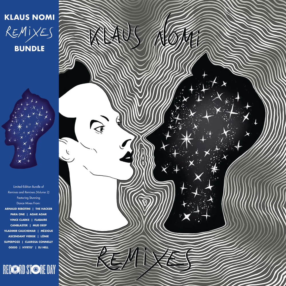 the album cover for Klaus Nomi - Remixes Bundle [RSD 2026]