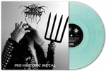 the album cover for Darkthrone - Pre-Historic Metal [Indie Exclusive Coke Bottle Green]